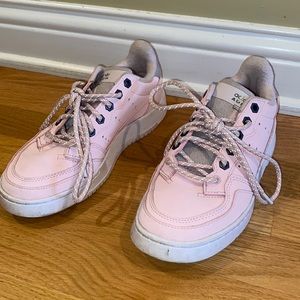 pink adidas sneakers